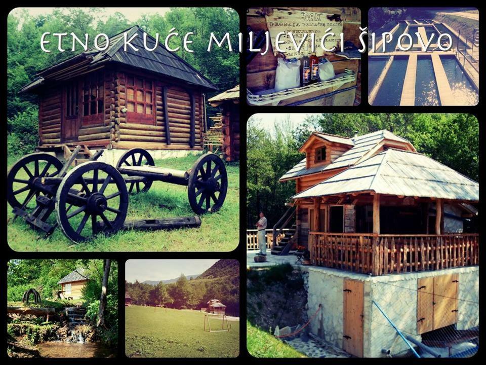 Etno Kuce Miljevic Hotel Sipovo Exterior foto